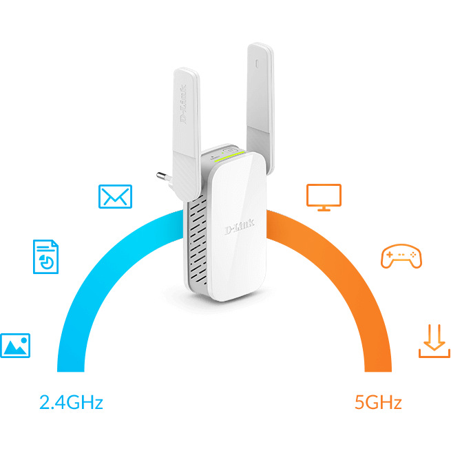 Wi-Fi extender D-Link DAP-1610/E biely Wi-Fi extender D-Link DAP-1610/E biely