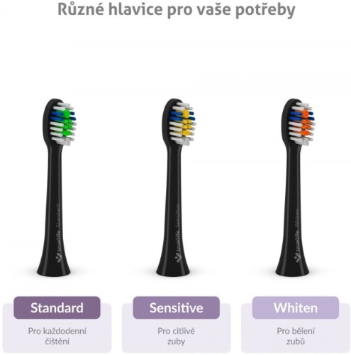 Zubná kefka TrueLife SonicBrush Compact Black čierna TrueLife SonicBrush Compact Black, černá