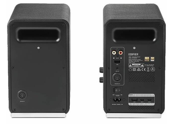 Reproduktory Edifier QR65 Halo (2 ks) čierne