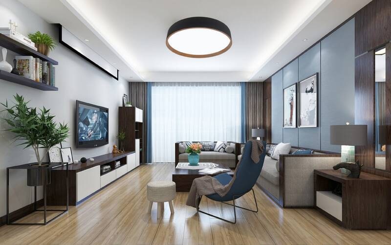 Stropné svietidlo Top Light Dekor 40C RC - čierne
