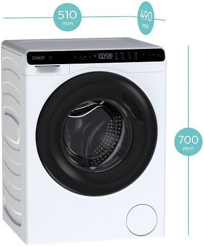 Práčka Candy CW50-BP12307U1-S biela Práčka Candy CW50-BP12307U1-S biela
