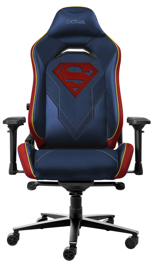 Herná stolička Trust GXT 721SM RUYA PRO Superman modrá