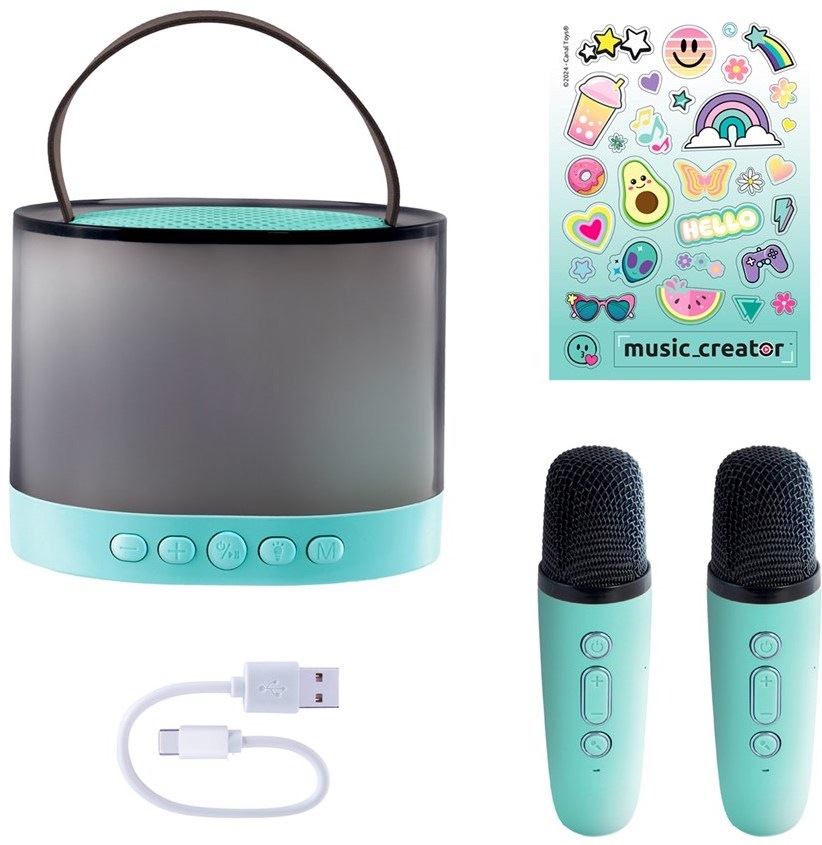 Mikrofón Creator Mini Karaoke set