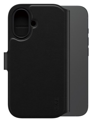 Puzdro na mobil flipové PanzerGlass CARE MagSafe Tango 2v1 Wallet na Apple iPhone 17 čierne Puzdro na mobil flipové PanzerGlass CARE MagSafe Tango 2v1 Wallet na Apple iPhone 17 v čiernej farbe