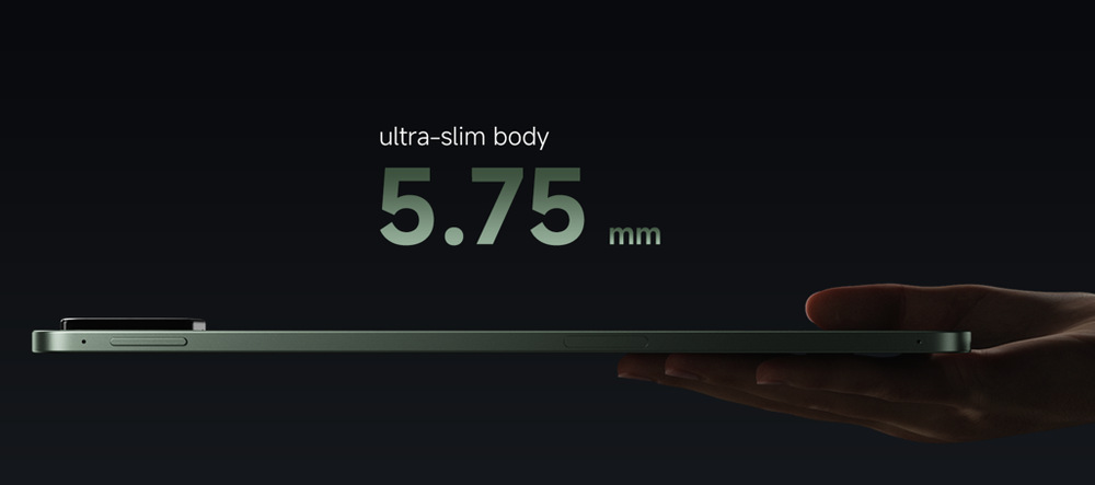 Tablet Xiaomi Pad 8 Pro 8 GB / 256 GB zelený Xiaomi Pad 8 Pro má celokovové telo tenké len 5,75 mm