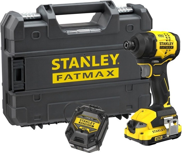 Uťahovák Stanley FatMax SFMCF811D1T-QW v balení s batériou