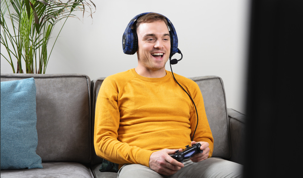 Headset Trust GXT 488 Forze-B Sony PS4 Licensed modrý Headset Trust GXT 488 Forze-B Sony PS4 Licensed modrý