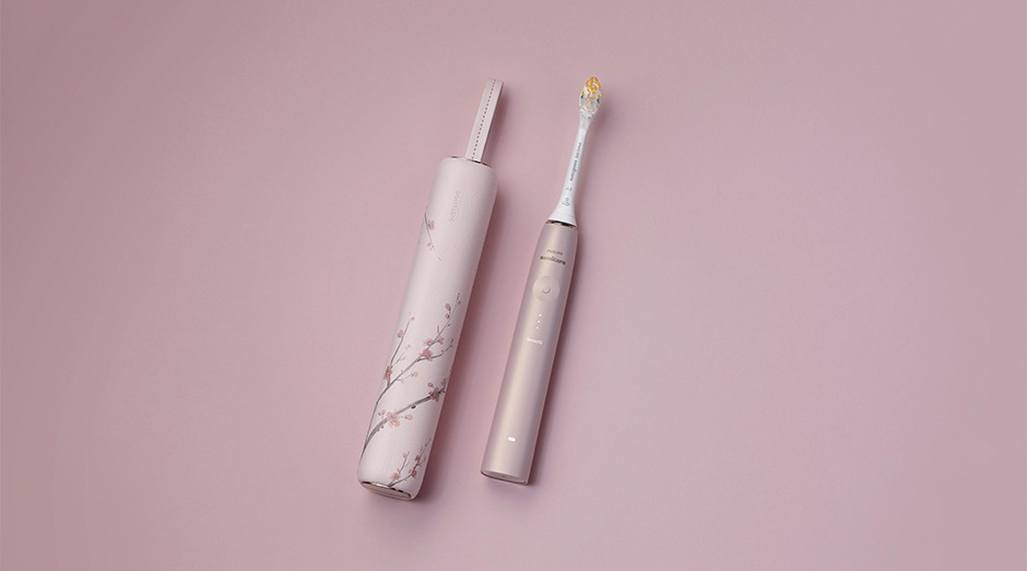 Zubná kefka Philips Sonicare 9900 DiamondClean Prestige Limited Edition HX9992/31 ružová