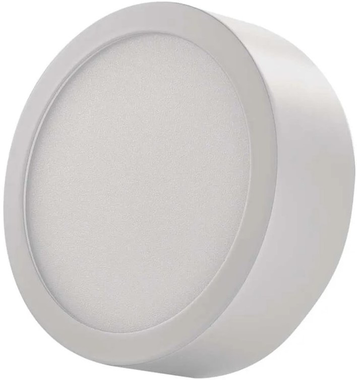 Stropné svietidlo EMOS Nexxo 7,6 W, 12cm, 680lm, neutrálna biela - biele