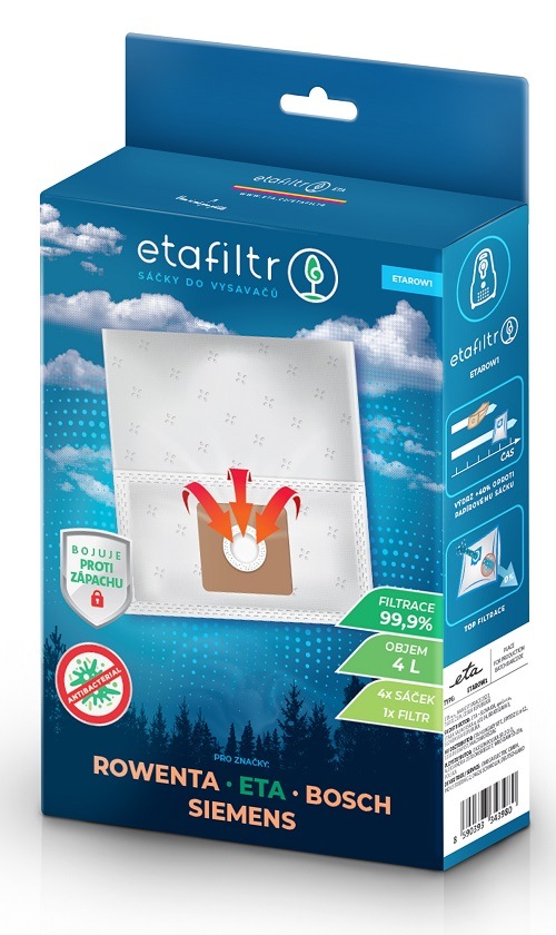 ETAFilter vrecká do vysávačov Rowenta