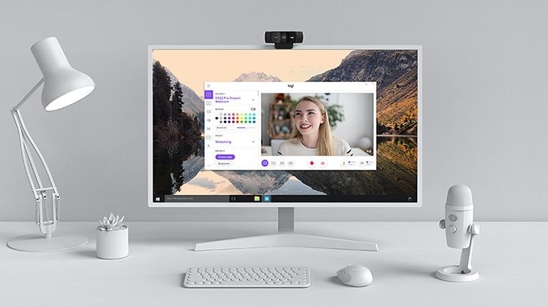 Webkamera Logitech C922 Pro Stream čierna