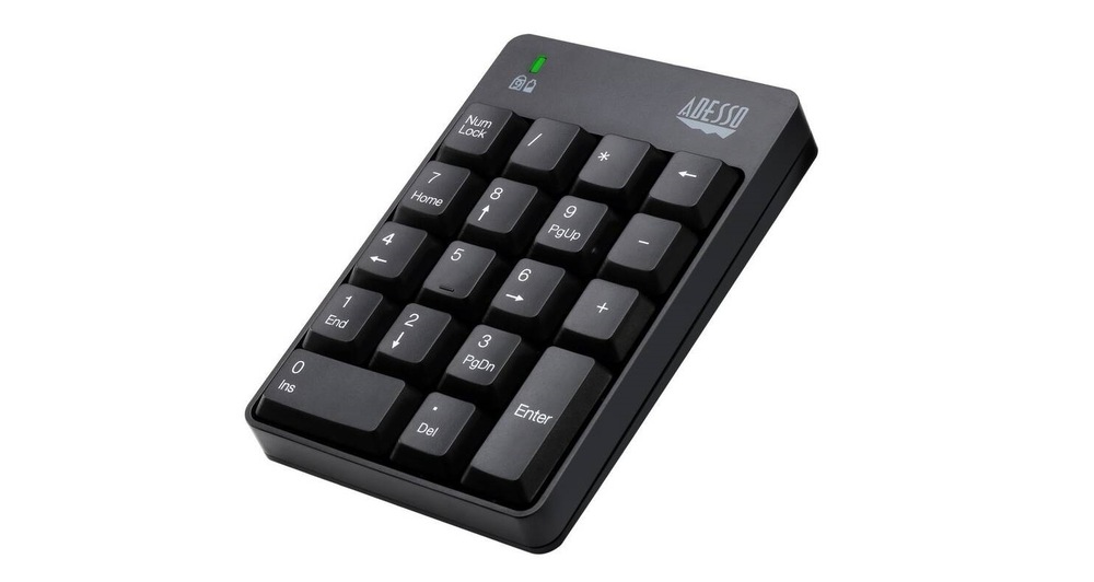 Klávesnica Adesso WKB-6010UB čierna Klávesnica Adesso WKB-6010UB čierna