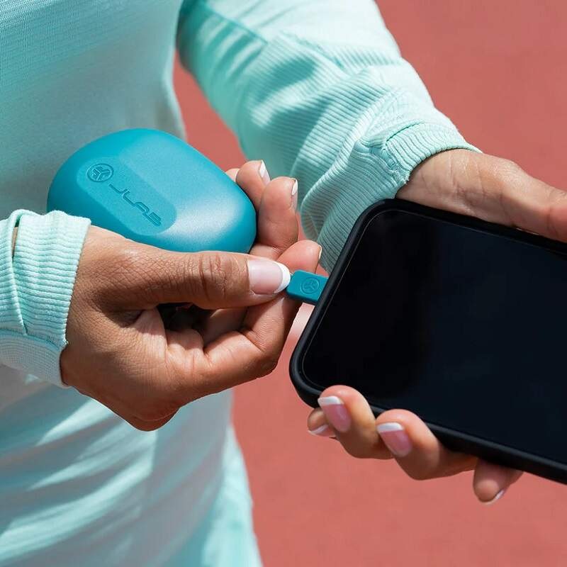 Slúchadlá JLab JBuds Sport ANC 4 True Wireless zelená Slúchadlá JLab JBuds Sport ANC 4 True Wireless zelená