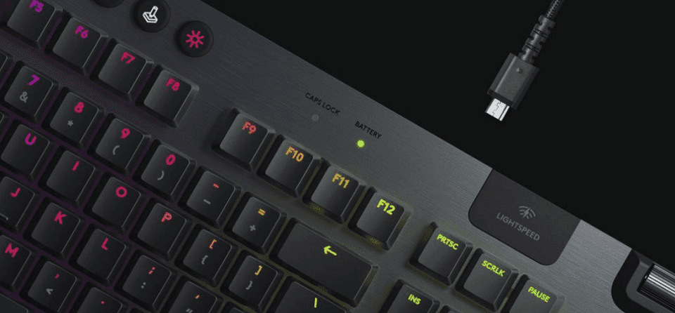 Klávesnica Logitech G915 X Lightspeed Wireless, US layout čierna Klávesnica Logitech G915 X Lightspeed Wireless, US layout čierna
