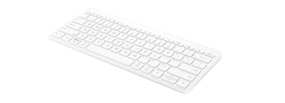 Klávesnica HP 350 Bluetooth, CZ/SK layout biela Klávesnica HP 350 Bluetooth, CZ/SK layout biela