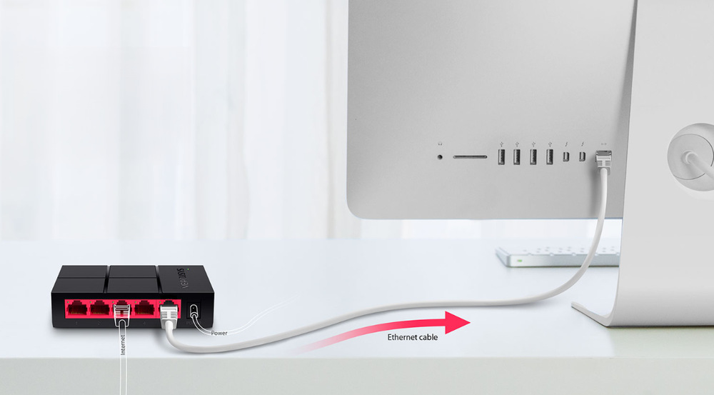 Switch Mercusys MS105G čierny „“
