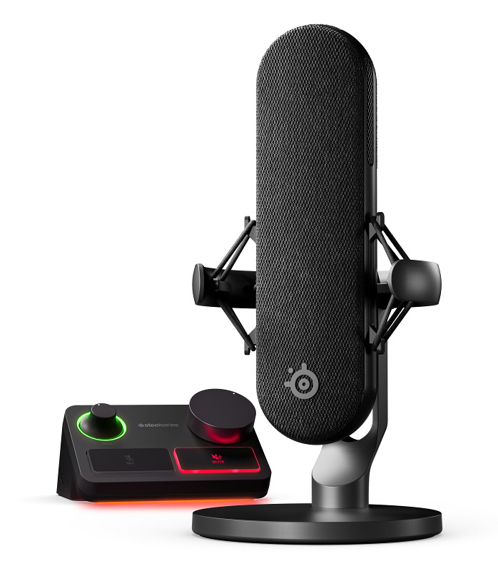 Mikrofón SteelSeries Alias Pro čierny