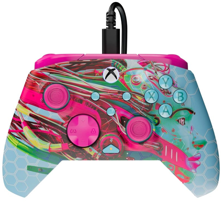 Gamepad Turtle Beach Rematch Advanced - Xbox Series X/S, Xbox One, PC - ružový