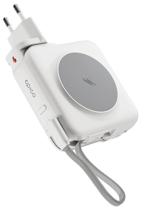 Powerbanka Epico s kapacitou 10 000 mAh, biela farba