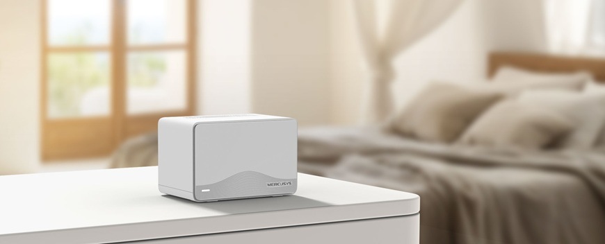 Kompletný Wi-Fi systém Mercusys Halo H25BE BE3600 Mesh Wi-Fi 7 (3 ks) biely