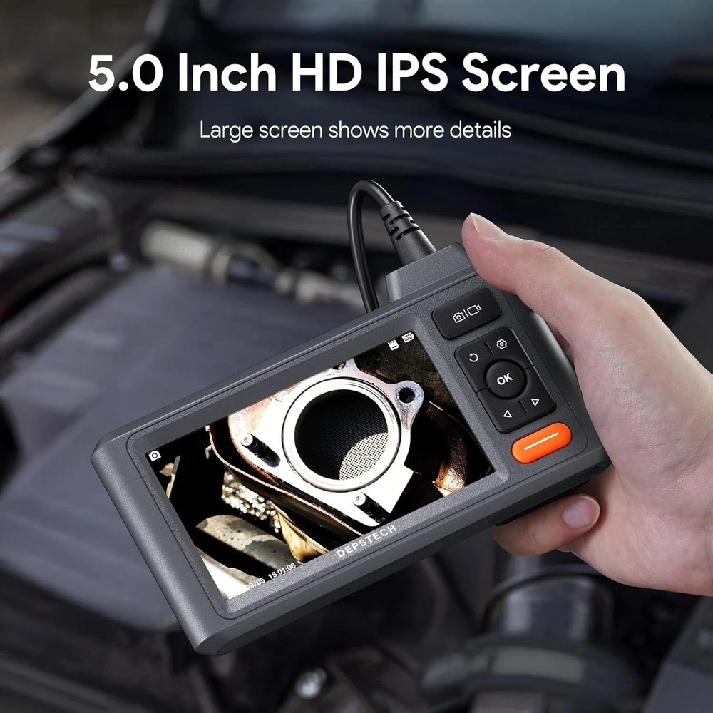 Inšpekčná kamera DEPSTECH DS620TL-15 Ponúka 5" IPS displej