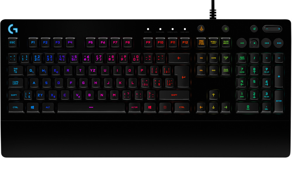 Klávesnica Logitech Gaming G213 Prodigy, CZ/SK čierna