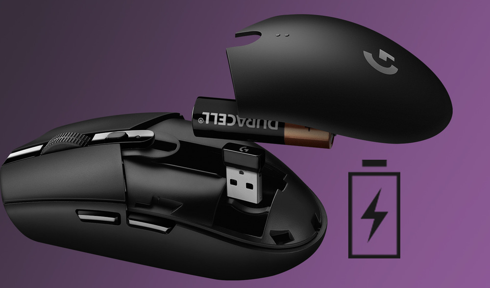 Myš Logitech G305 Lightspeed Wireless čierna