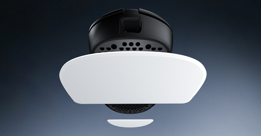 Klzné plochy zobrazené pod spodnou stranou HATOR Quasar 3 Ultima 8K Wireless