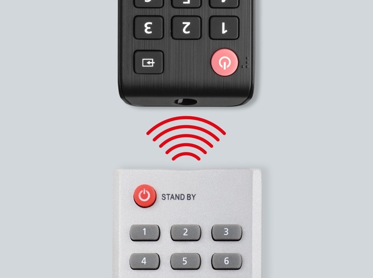 Diaľkový ovládač One For All pre TV Samsung čierny