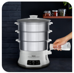 Hrniec parný Tefal VC502D10 Convenient Series Deluxe XL biely Výdrž