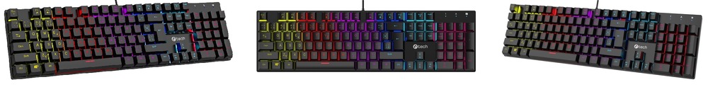 Klávesnica C-Tech Morpheus (GKB-11), RGB, CZ/SK Klávesnica C-Tech Morpheus (GKB-11), RGB, CZ/SK