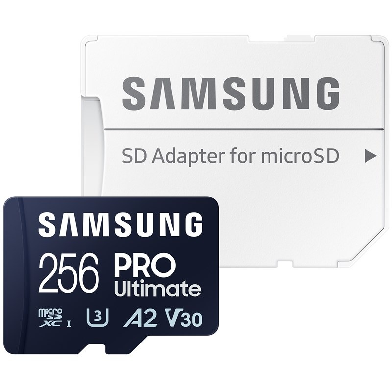 Pamäťová karta Samsung Micro SDXC PRO Ultimate 256GB UHS-I U3 (200R/130W) + SD adaptér