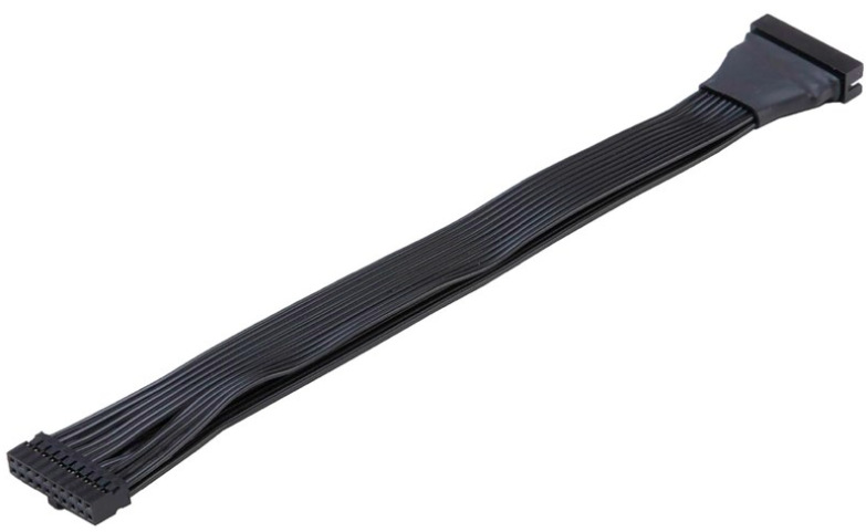 AKASA kábel predlžovací interný USB 3.0 19-pin, M/F, 15 cm