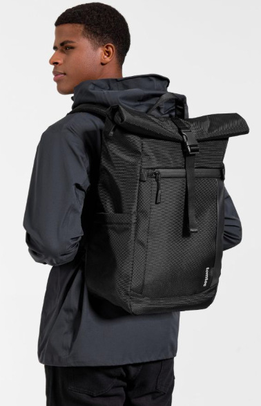 Batoh na notebook tomtoc Navigator - T61 Rolltop Backpack L - čierny