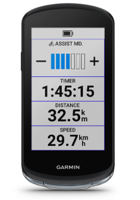 Cyklopočítač s GPS Garmin EDGE 1040 Bundle čierny