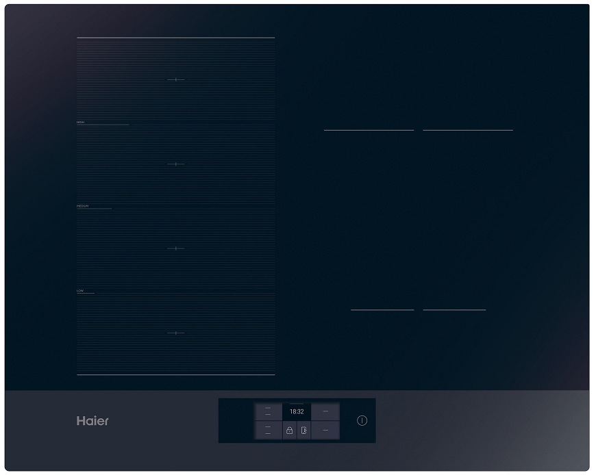 Indukčná varná doska Haier Series 6 / I-Touch HAMTSJ66TFTCF čierna Indukčná varná doska Haier Series 6 / I-Touch HAMTSJ66TFTCF čierna