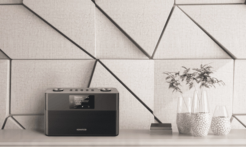 Rádioprijímač s DAB+ KENWOOD CR-ST80DAB čierny Rádioprijímač s DAB+ KENWOOD CR-ST80DAB čierny