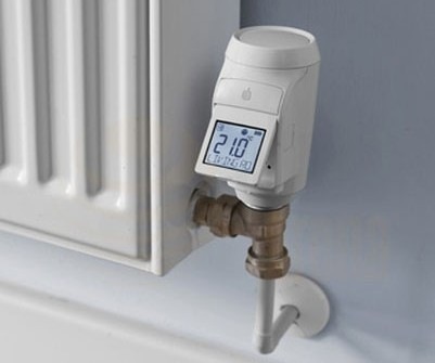 Bezdrôtová termohlavica Honeywell Home EvoHome EVO-TRV4 / 4x EVO-TRV biela Aplikácia bezdrôtovej termohlavice Honeywell Home EvoHome EVO-TRV4 na existujúci vykurovací systém