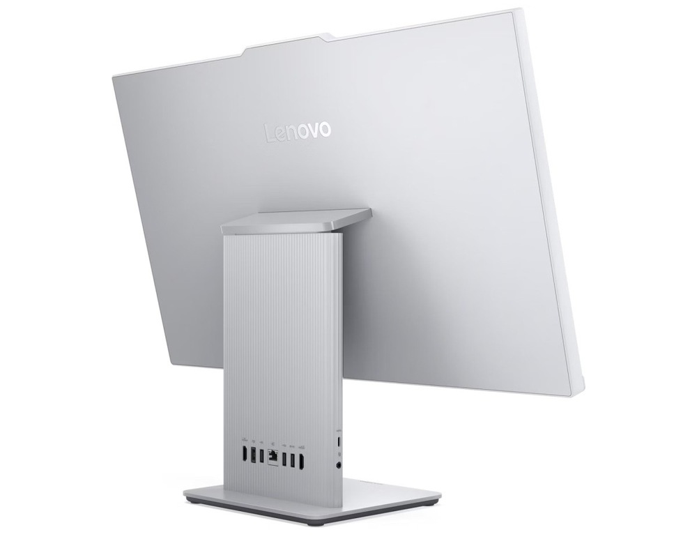 PC all in-one Lenovo IdeaCentre AIO 27ILL11 sivý Počítač Len In One Lenovo IdeaCentre obsahuje grafickú kartu Intel Arc Graphics 140V a podporuje kvalitné zobrazenie aj kreatívne využitie