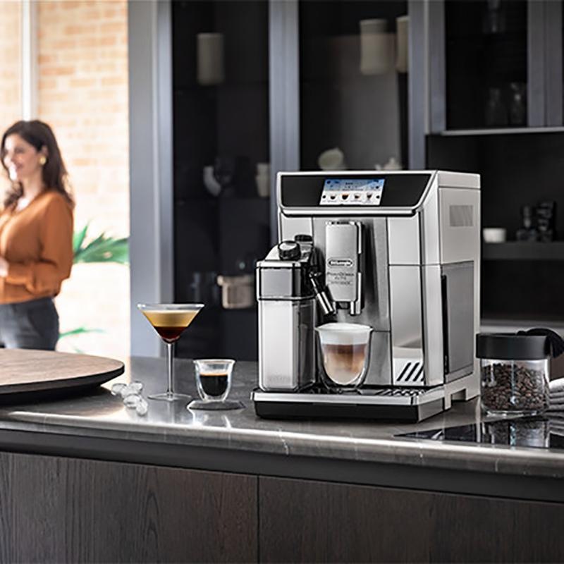 Automatický kávovar De'Longhi PrimaDonna Elite ECAM 650.85.MS strieborný Espresso De'Longhi ECAM 650.85.MS PrimaDonna Elite