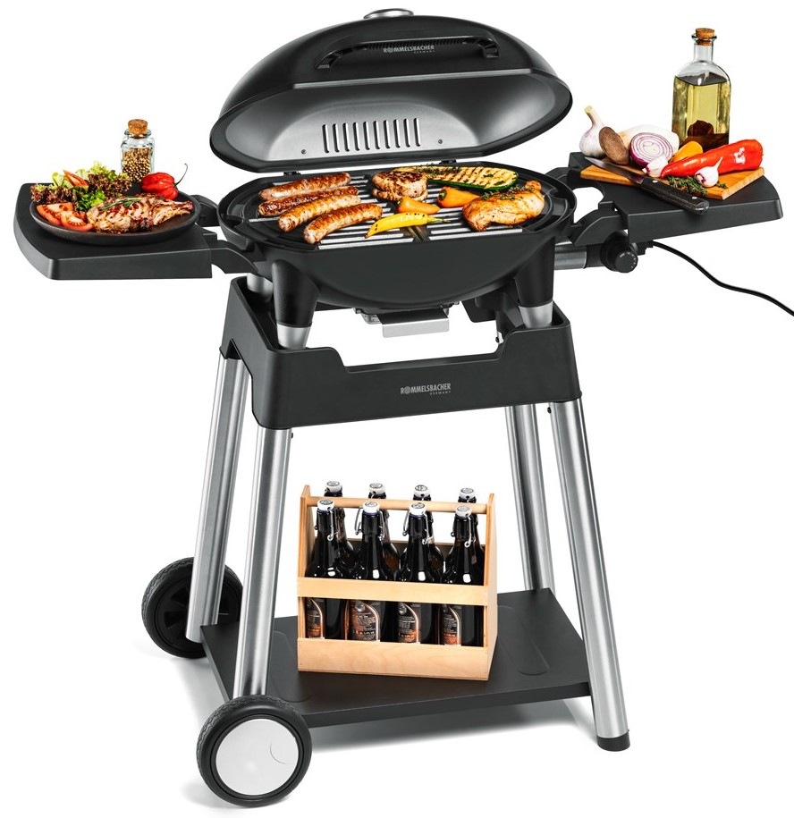 Gril Rommelsbacher BBQ 4100/S čierny