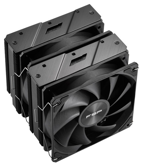 Chladič CPU FSP MP7-B Dual čierny