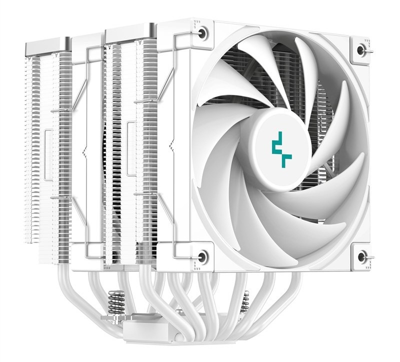 Chladič DeepCool AK620, biela farba.