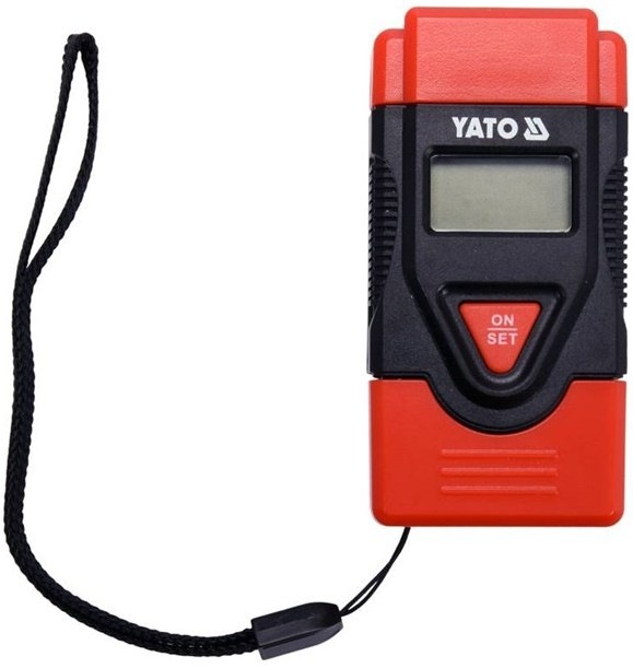 Merač vlhkosti YATO YT-73140 na kontrolu stavebných materiálov i dreva