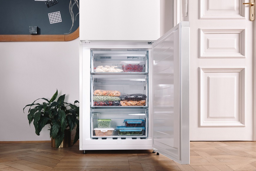 Chladnička s mrazničkou Gorenje N61EA2W4 biela Chladnička Gorenje N61EA2W4, biela, zvukový alarm