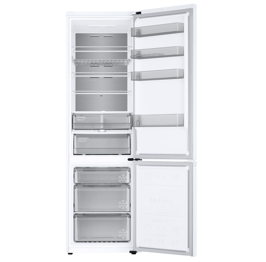 Chladnička Samsung RB38C705DWW/EF - otvorená chladnička, zapustené dvere