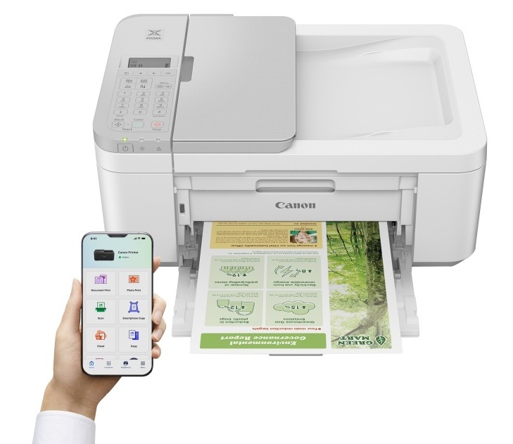 Canon PIXMA TR4756i A4, 8str./min., 4str./min., 4800 × 1200, automatický duplex