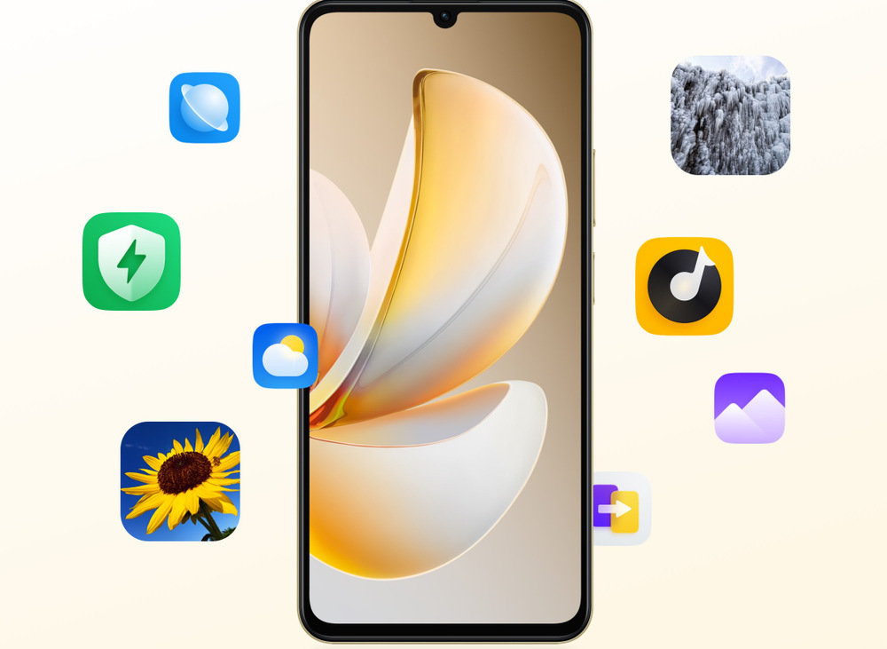 Mobilný telefón realme Note 70T 4 GB / 128 GB zlatý Mobilný telefón realme Note 70T 4 GB / 128 GB zlatý