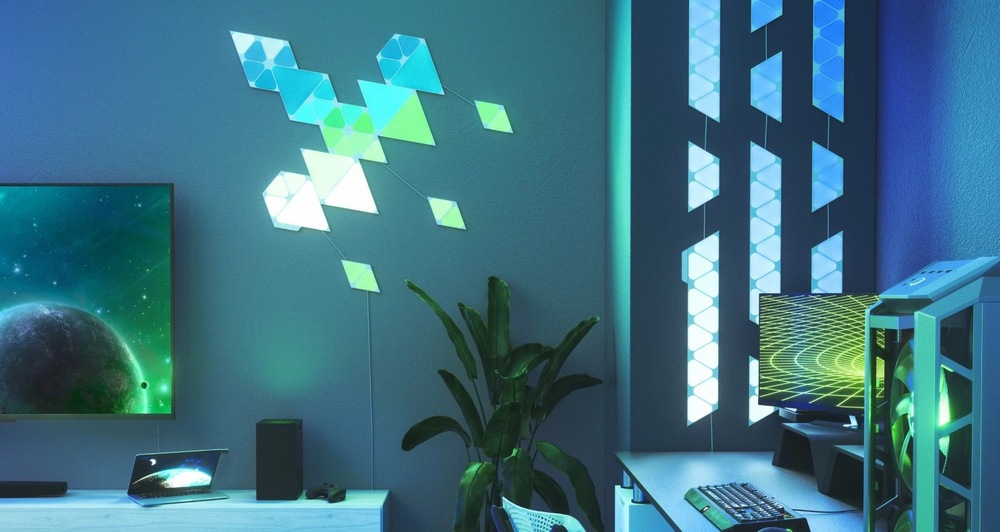 Sada Nanoleaf 4D Screen Mirror Kit kamera pre chytré LED pásky čierna Sada Nanoleaf 4D Screen Mirror Kit kamera pre chytré LED pásky čierna