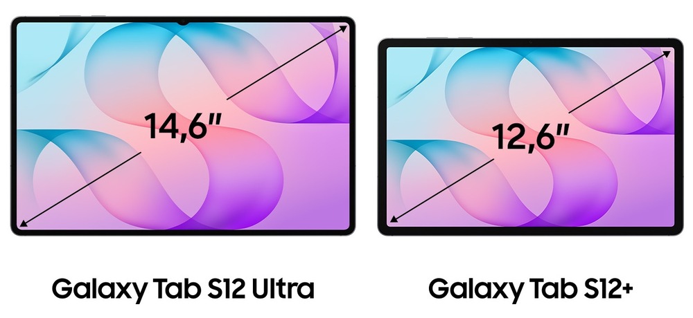 Tablet Samsung Galaxy Tab S12+ 12 GB / 256 GB + dotykové pero sivý Samsung Galaxy Tab S12+ je oproti verzii Ultra výrazne kompaktnejší